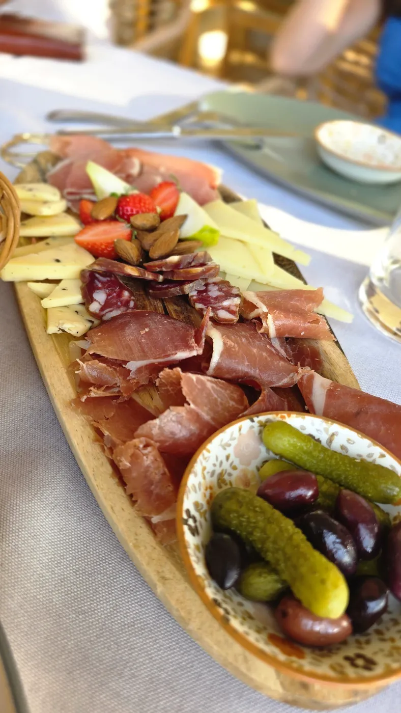 Food served at the guitar retreat villa in Rabac, Croatia (photo 4)