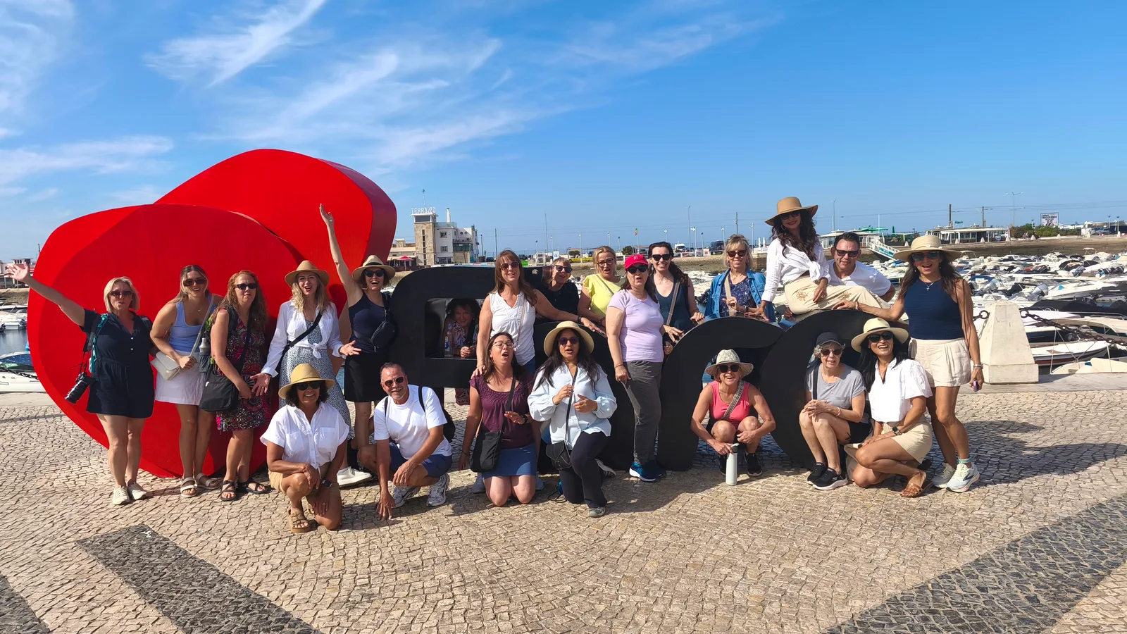 Group day trip to Faro, Algarve, Portugal