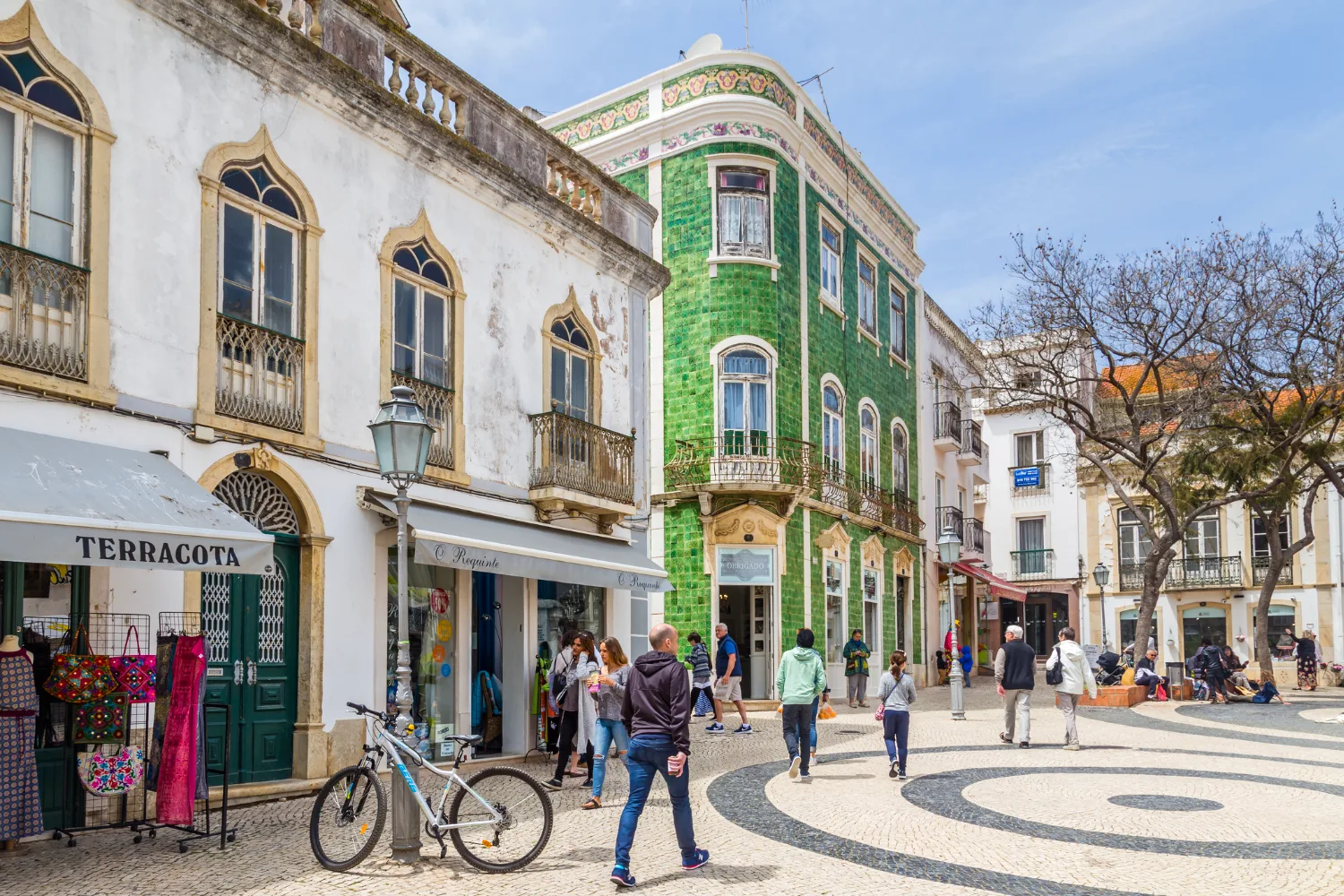 Lagos old town streets, Algarve, Portugal