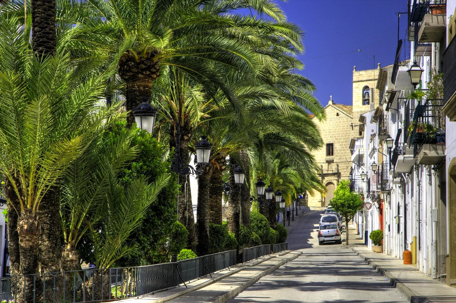 The historic old town of Benissa, Costa Blanca, Spain
