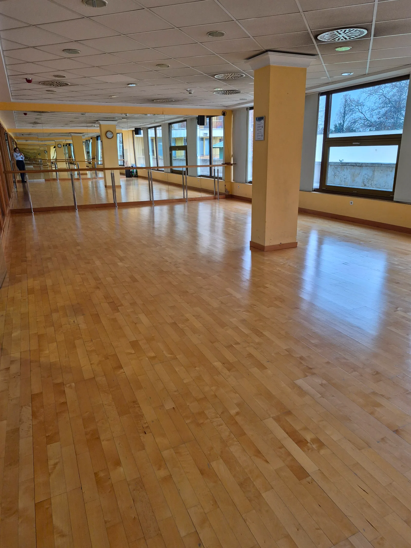 Indoor yoga studio at Ensana Thermal Margaret Hotel, Budapest