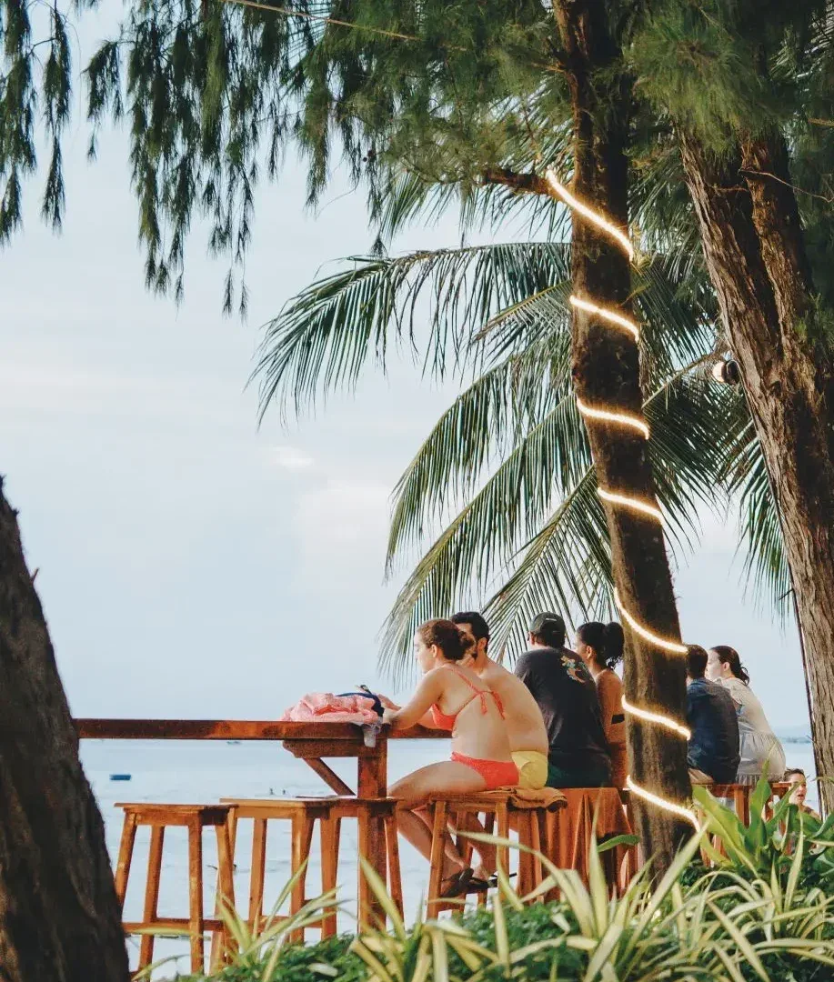 The Malabar sea-view bar at Cassia Cottage, Ba Keo Beach, Phu Quoc, Vietnam