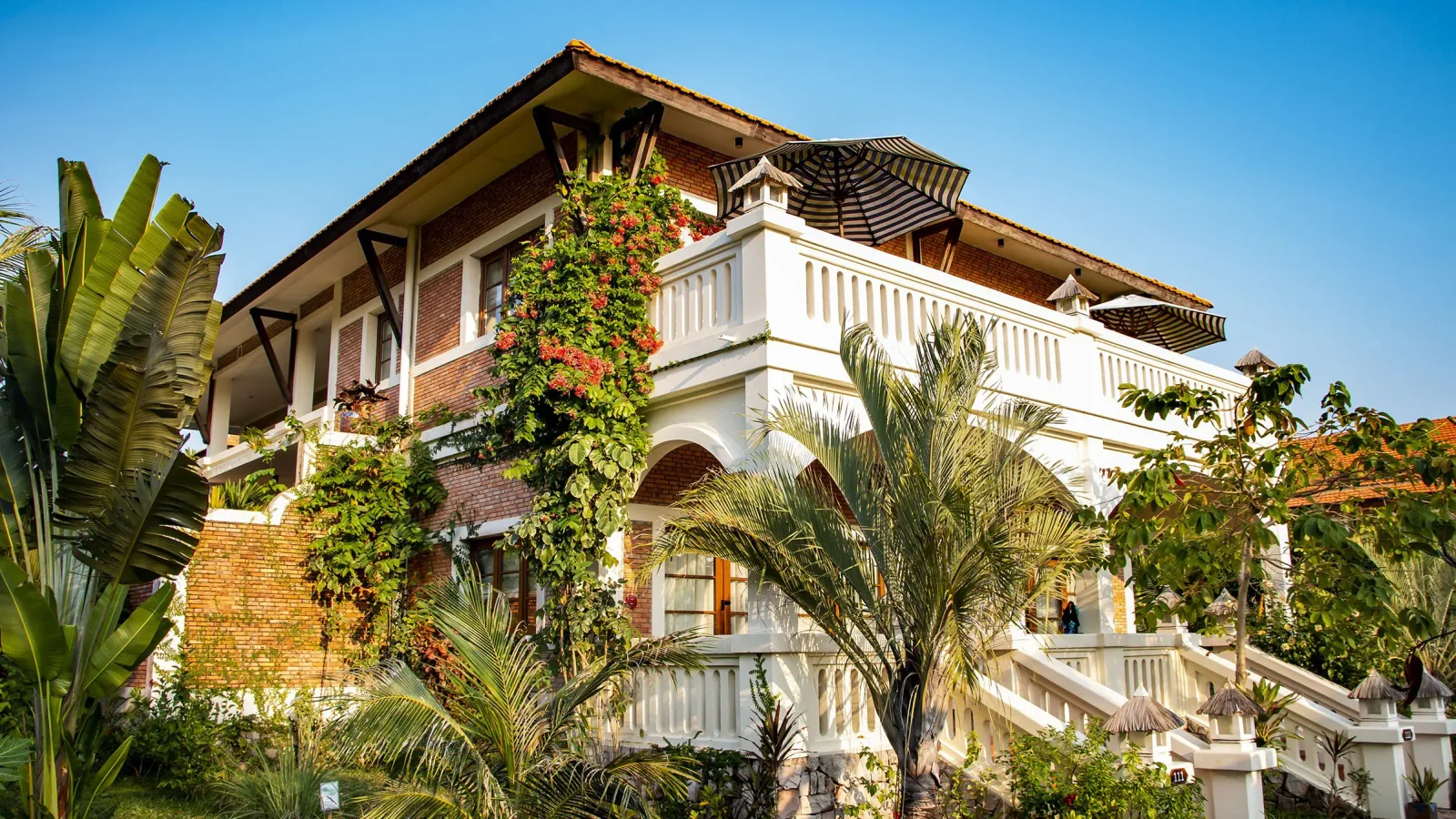 Modern wing exterior at Cassia Cottage, Phu Quoc, Vietnam