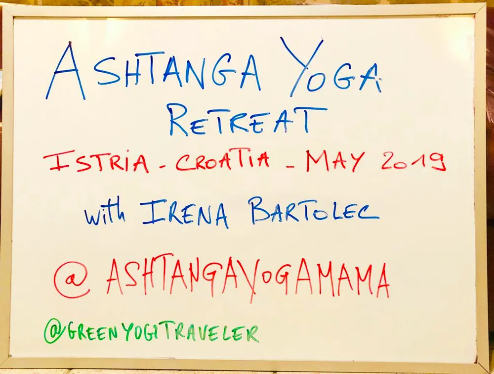 Ashtanga Yoga Retreat with Irena Bartolec, Istria, May 2019
