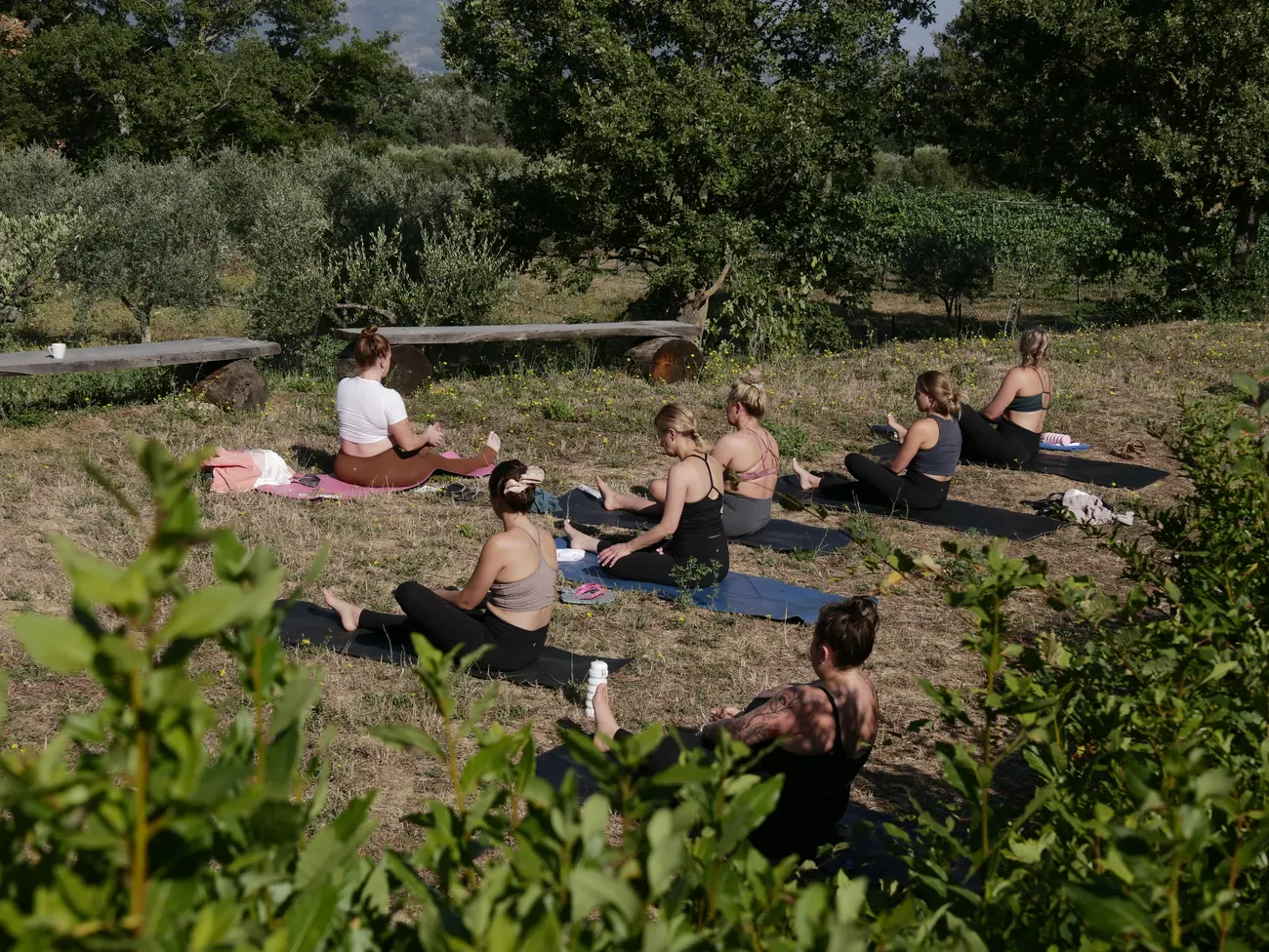 Yoga retreat in Italy with Brittany Torstrup, August 2023