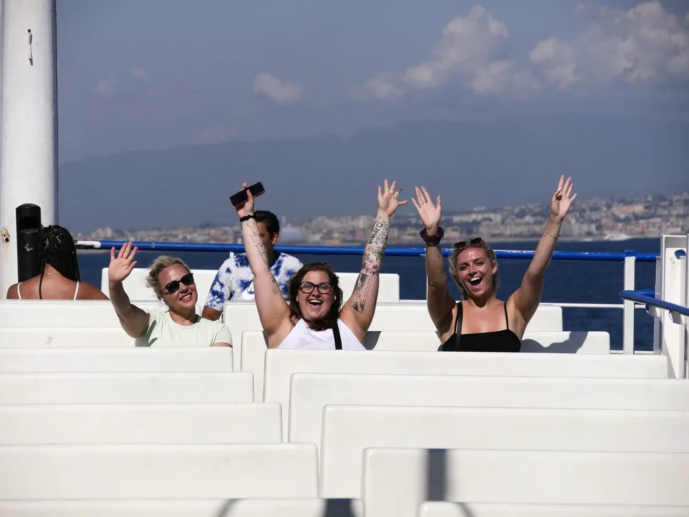 Film still — yoga retreat in Italy with Brittany Torstrup