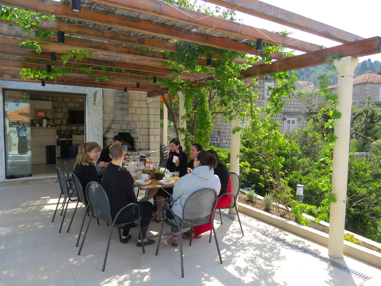 Yoga retreat on Lopud Island with Stefanie Schiele-Grahl, April 2019