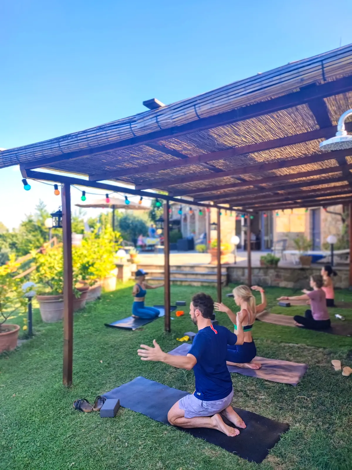 Yoga retreat in Tuscany with Heidi Hoelzer, August 2024