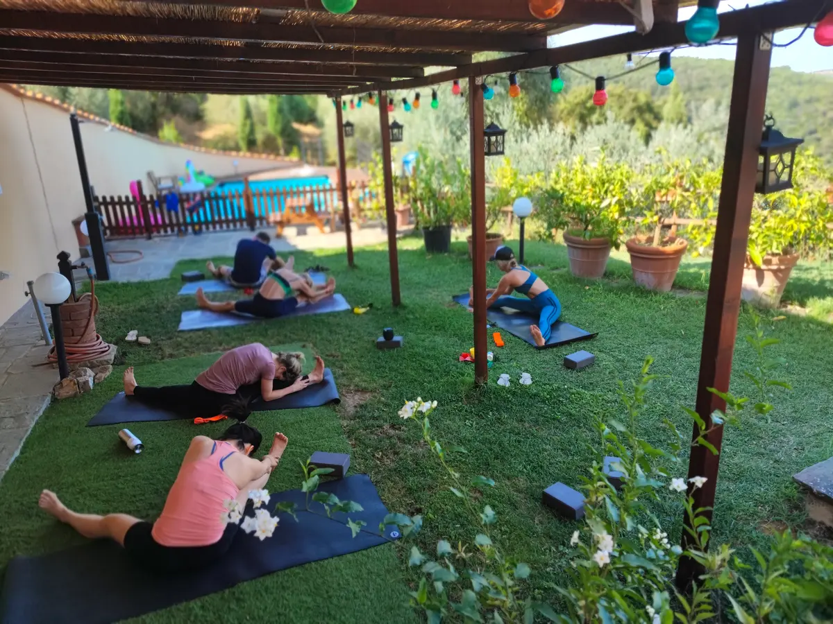 Yoga retreat in Tuscany with Heidi Hoelzer, August 2024