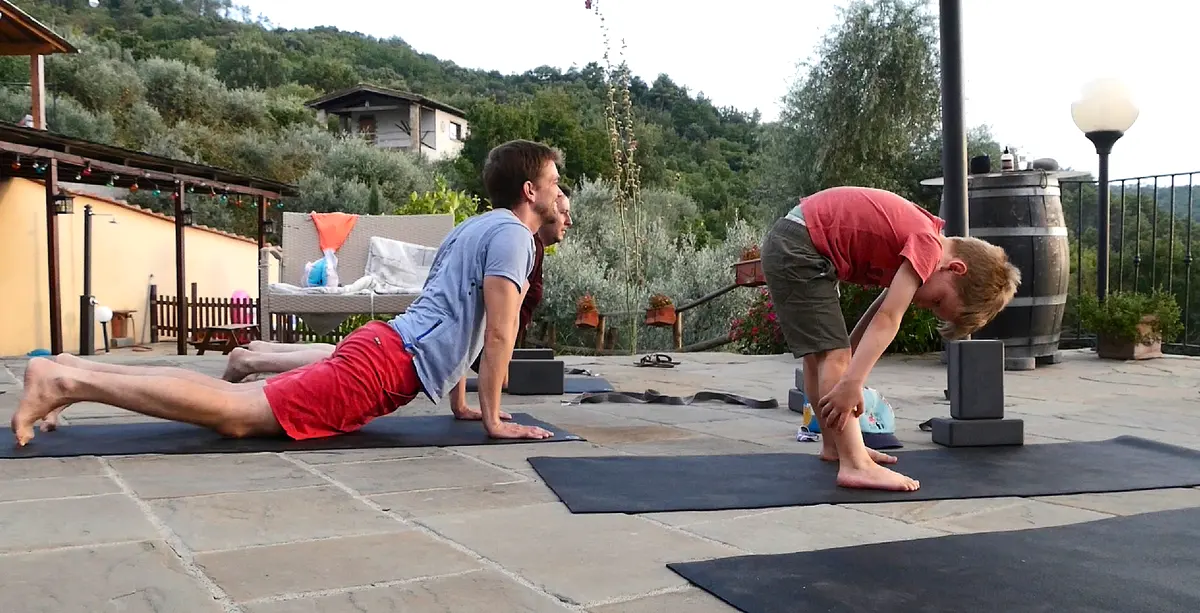 Yoga retreat in Tuscany with Heidi Hoelzer, August 2024