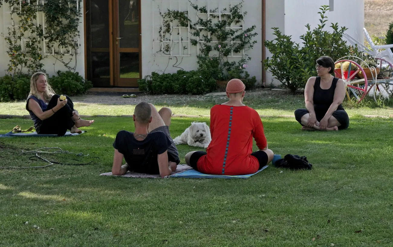 Yoga retreat in Tuscany with Stefanie & Christian, October 2023