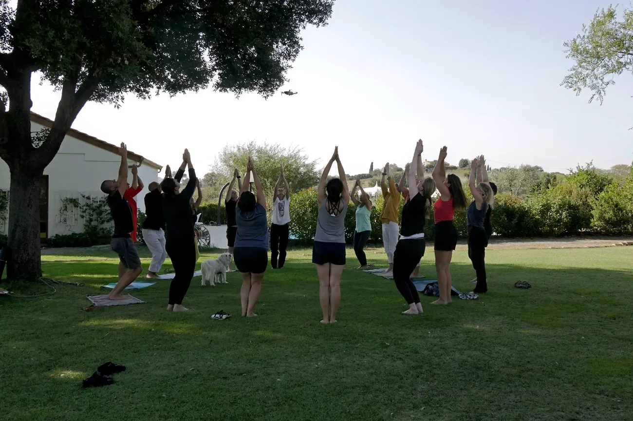 Yoga retreat in Tuscany with Stefanie & Christian, October 2023