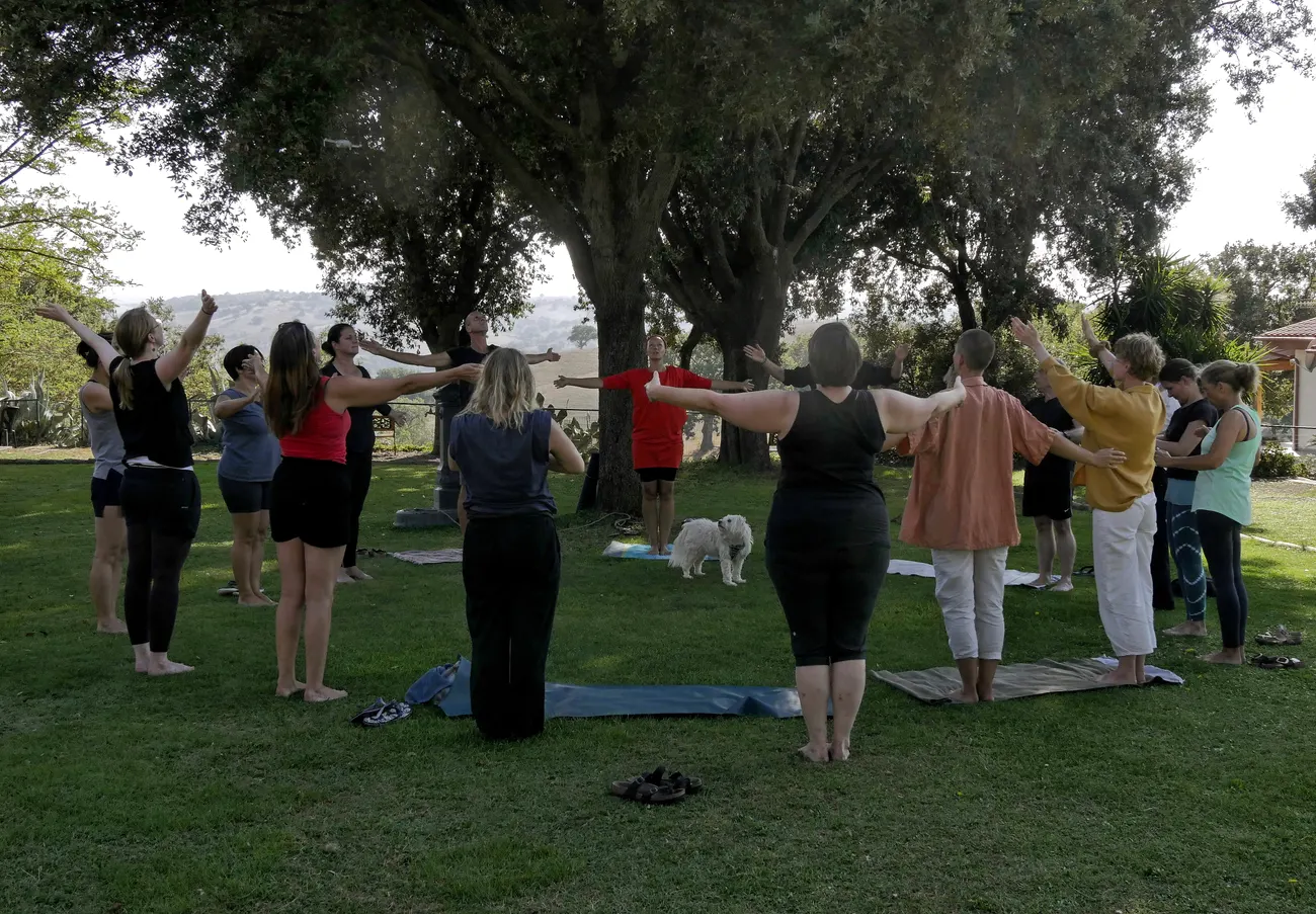 Yoga retreat in Tuscany with Stefanie & Christian, October 2023