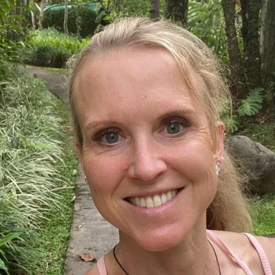 Andrea Boldt, 500-hour yoga teacher leading the Brač Balance retreat