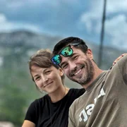 Gorana Bajčetić and Davor, co-founders of Green Yogi Traveler